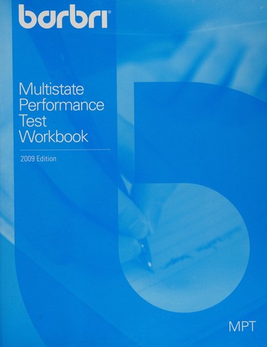 Multistate performance test workbook