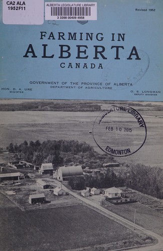 Farming In Alberta, Canada