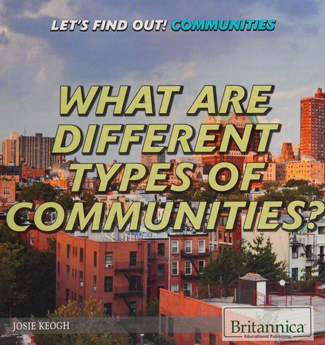 What are different types of communities?