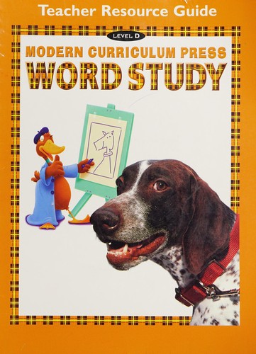 Modern Curriculum Press word study