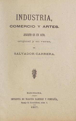 Industria, comercio y artes
