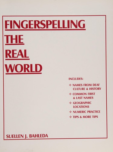 Fingerspelling the Real World