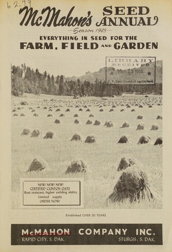 McMahon's seed annual