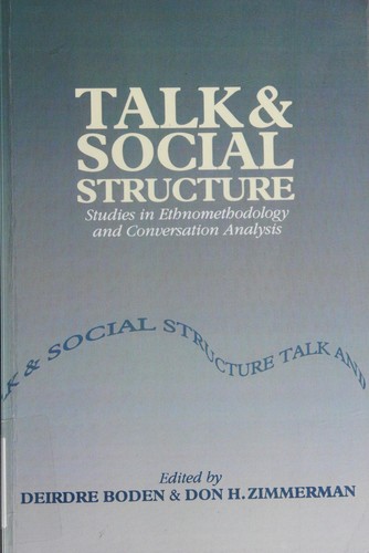 Talk and social structure