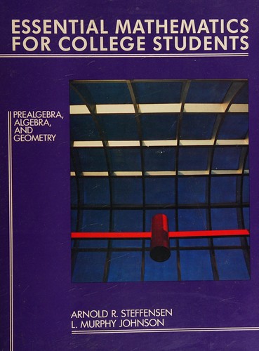 Essential mathematics for college students