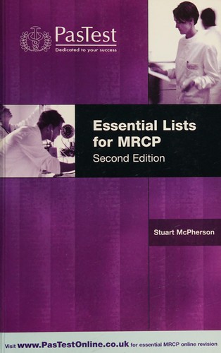 Essential lists for MRCP