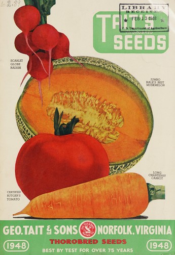 Tait's thorobred seeds, 1948