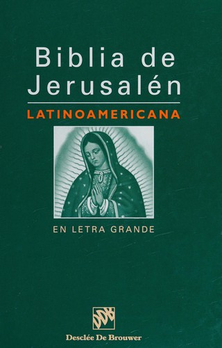 Biblia de Jerusalén latinoamericana en letra grande