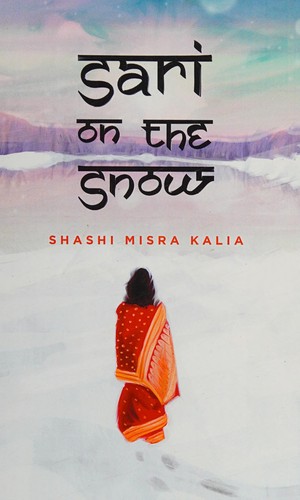 Sari on the snow