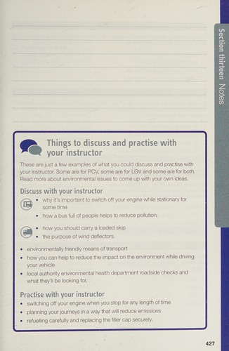 Official DSA theory test for drivers of large vehicles 2013