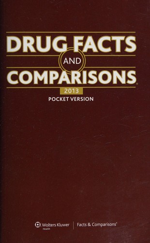 Drug facts and comparisons 2013 pocket version