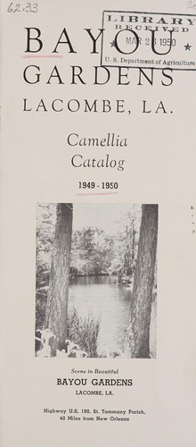 Camellia Catalog