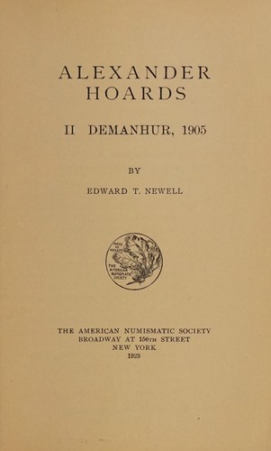 Alexander hoards