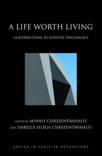 A life worth living
