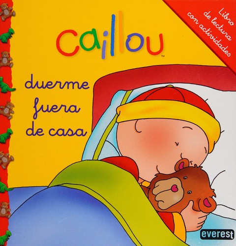 Caillou duerme fuera de casa