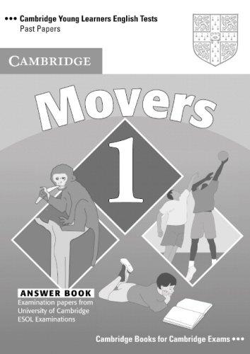Cambridge Young Learners English Tests Movers 1 Answer Booklet