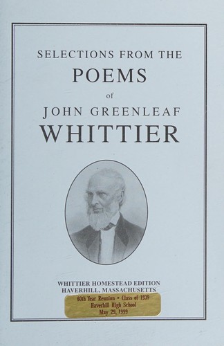 The poems of John Greenleaf Whittier