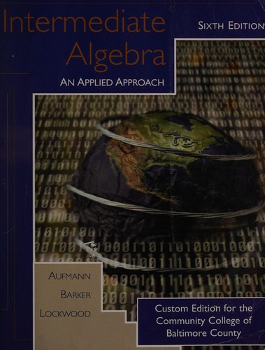 Intermediate algebra