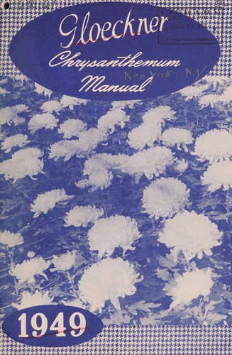 Gloeckner chrysanthemum manual, 1949