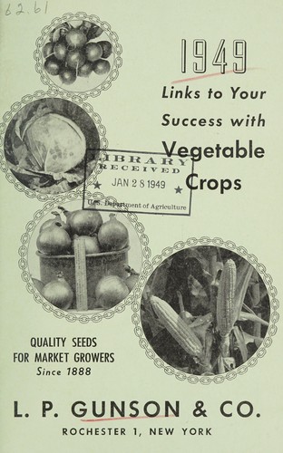 1949 links to your success with vegetable crops