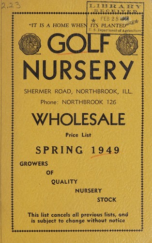 Wholesale price list