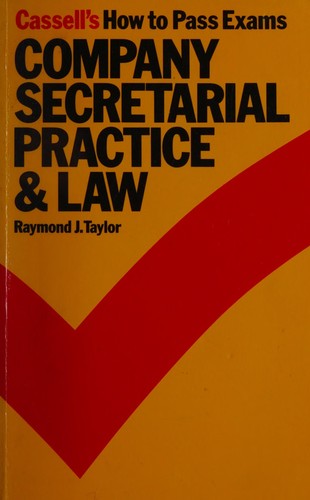 How to pass examinations in company secretarial practice and law