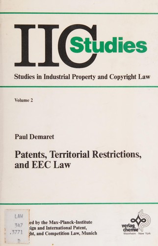 Patents, territorial restrictions, and EEC law