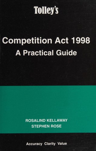 Tolley's Competition Act 1998