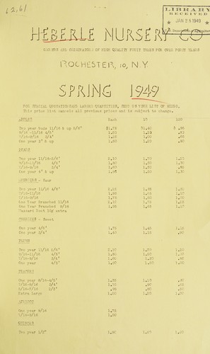 Spring 1949