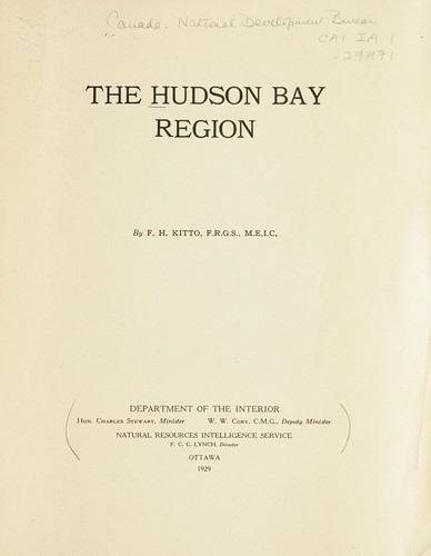 HUDSON BAY REGION