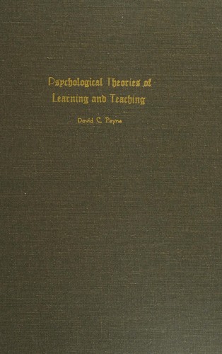 Psychological theories of learning and teaching