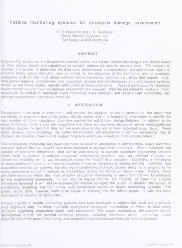 Smart structures and materials 1995