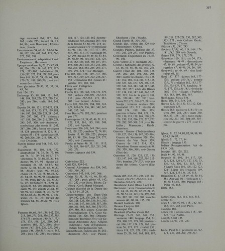 L'univers de l'Indien d'Amérique