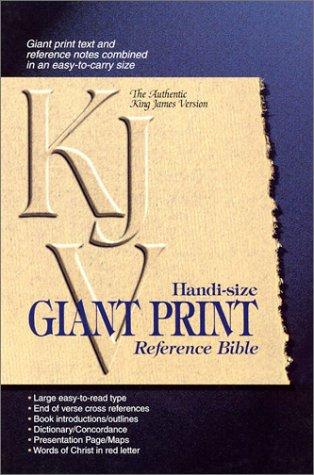 KJV Handi-Size Giant Print Reference Bible