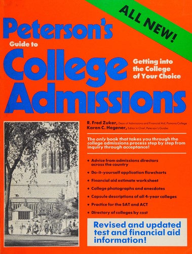 College Admissions, Peterson's Guide to