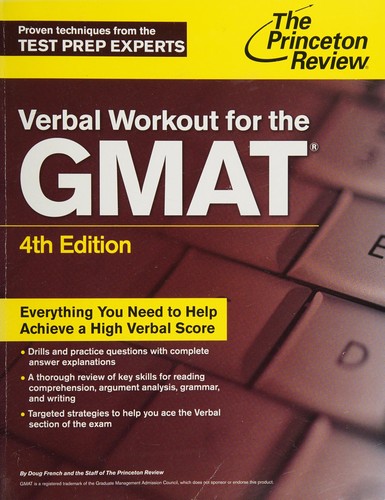 Verbal workout for the GMAT