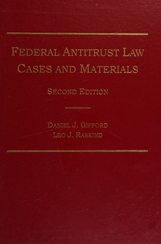 Federal antitrust law