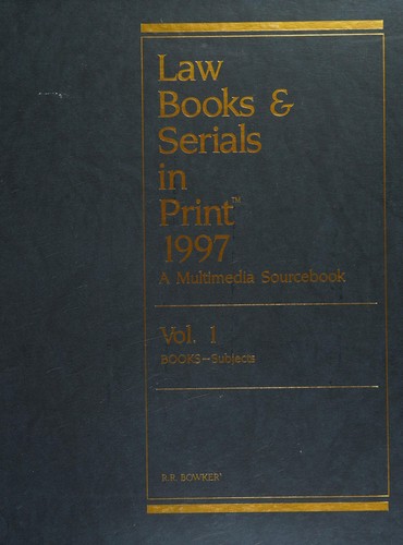 Law books & serials in print, 1997