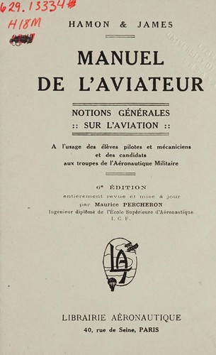 Manuel de l'aviateur