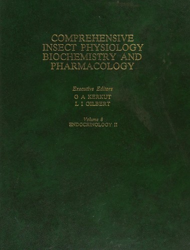 Comprehensive insect physiology, biochemistry and pharmacology