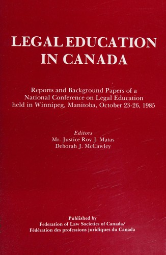 Legal education in Canada