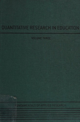 Quantitative Research in Education