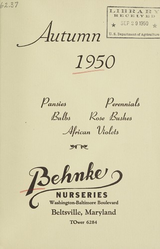 Autumn 1950