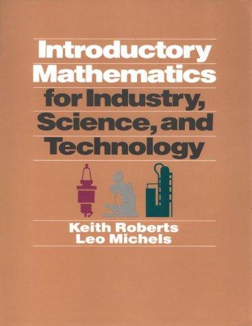 Introductory mathematics for industry, science, and technology
