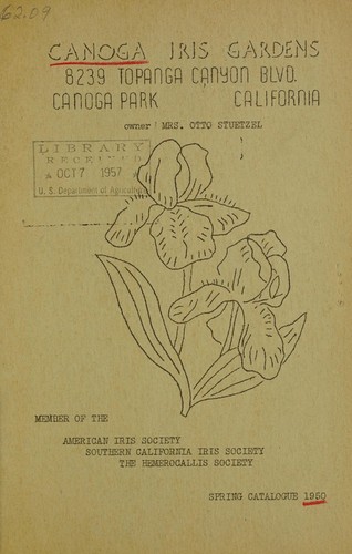 Spring catalogue 1950