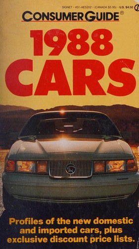 Cars Consumer Guide 1988