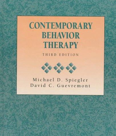 Contemporary behavior therapy