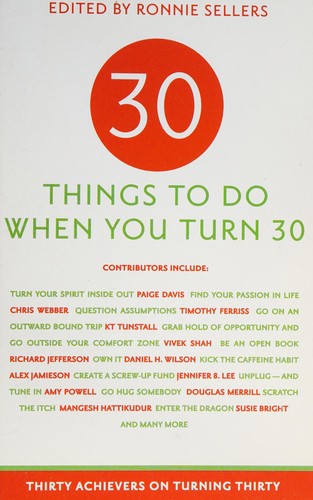 30 things to do when you turn 30