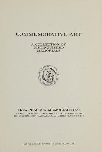 Commemorative art