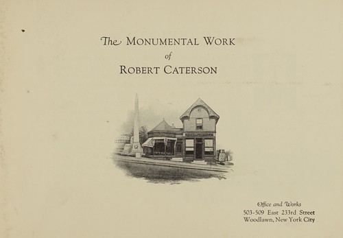 The monumental work of Robert Caterson